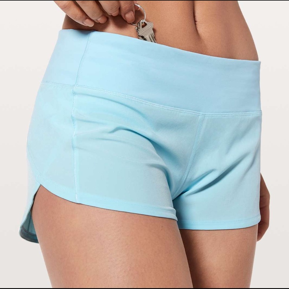 blue lulu speed up shorts